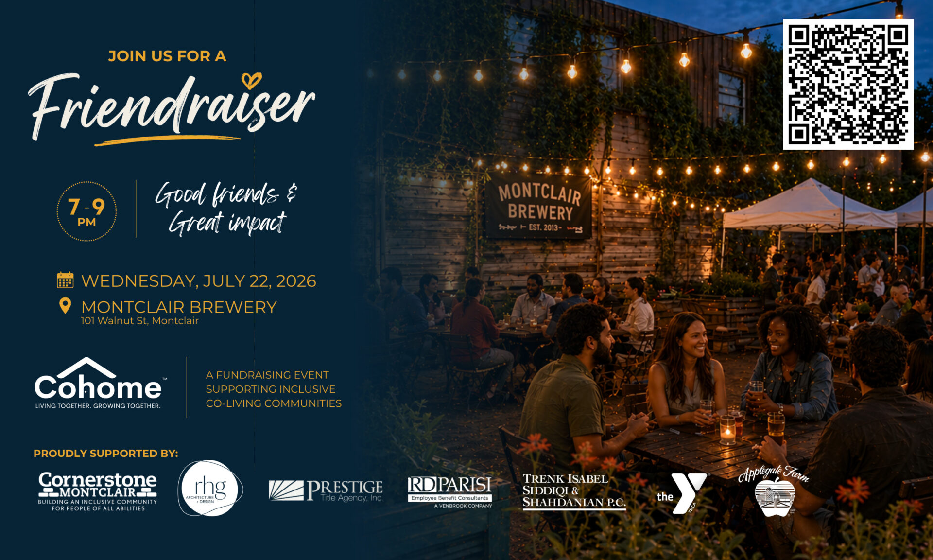 Horizontal Cohome Friendraiser 2026 w Ticket Link