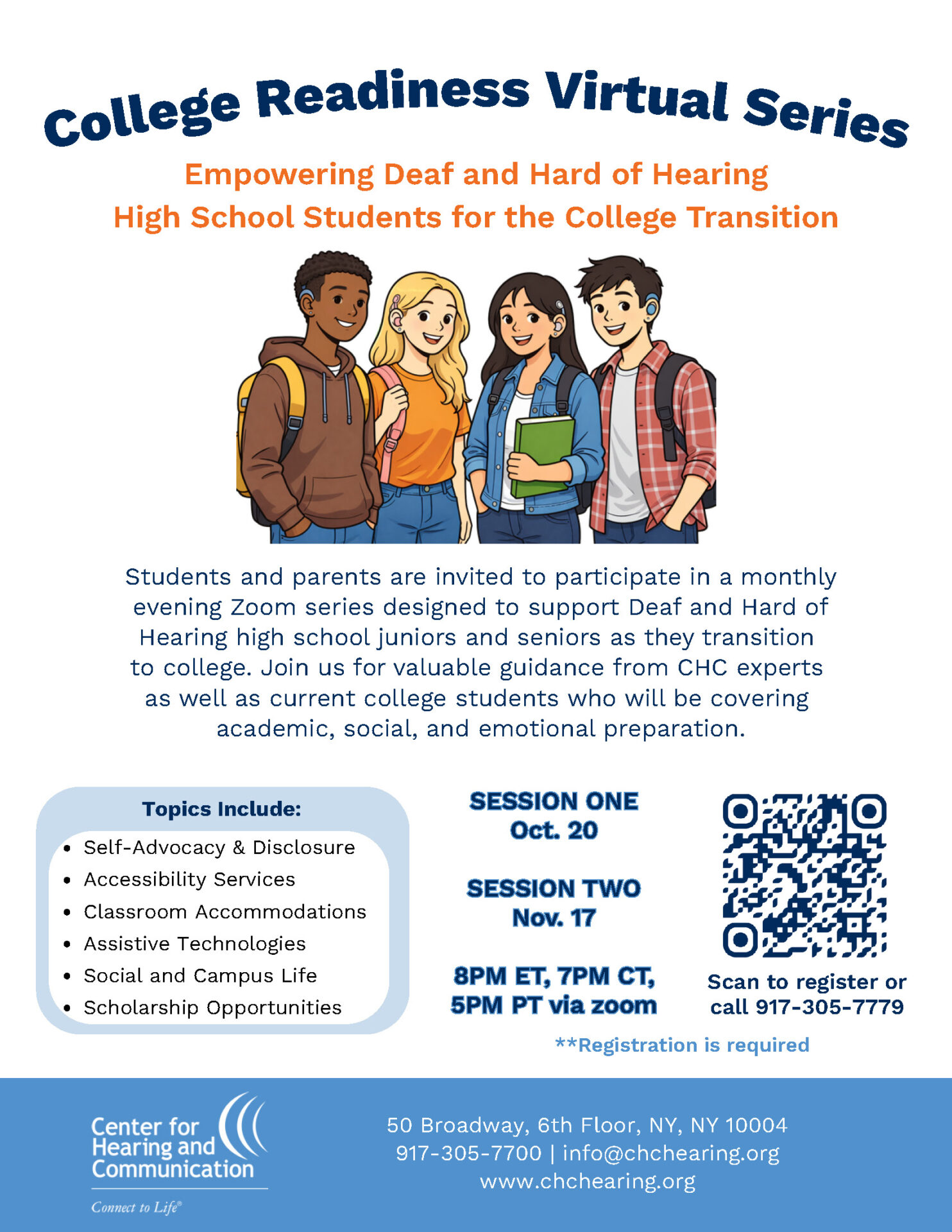 College readiness virtual series